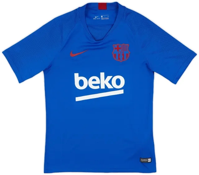 2019-20 Barcelona Nike Training Shirt - 9/10 - (S)