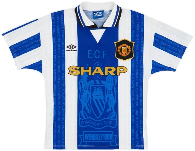 Umbro 1994-96 Manchester United Third Shirt - 7/10 - (Y)