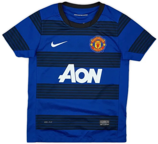 Nike 2011-13 Manchester United Away Shirt - 8/10 - (S.Boys)