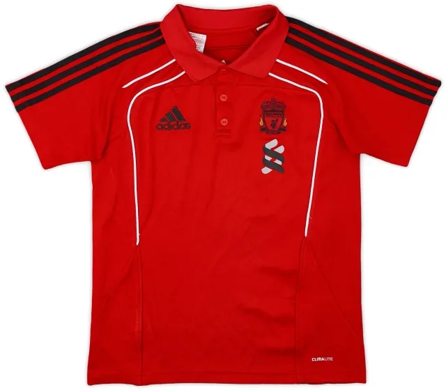 2010-11 Liverpool adidas Polo Shirt - 6/10 - (L.Boys)