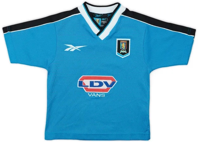 Reebok 1998-99 Aston Villa Away Shirt - 8/10 - (4-5 Years)