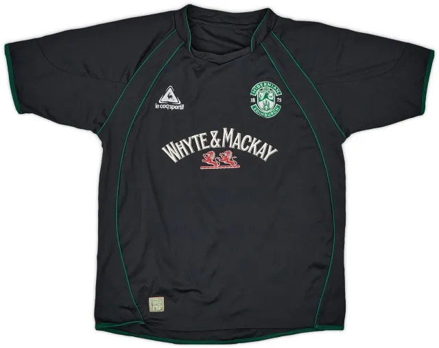 LeCoqSportif 2007-08 Hibernian Away Shirt - 7/10 - (XL.Boys)