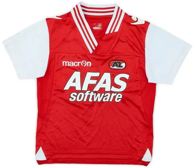Macron 2013-14 AZ Alkmaar Home Shirt - 6/10 - (3-4 Years)