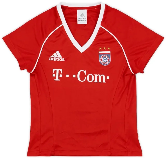 adidas 2005-06 Bayern Munich Home Shirt - 9/10 - (Women's S)