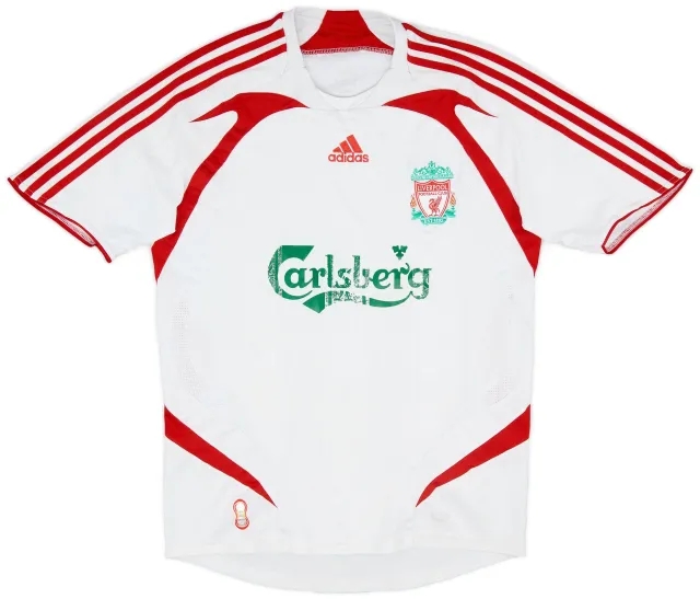 adidas 2007-08 Liverpool Away Shirt - 4/10 - (S)