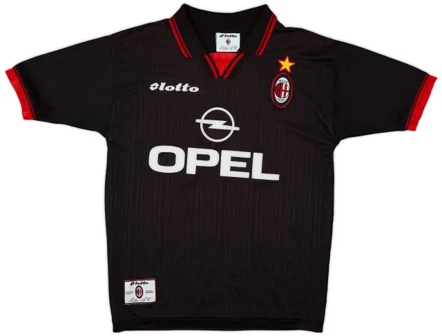 Lotto 1997-98 AC Milan Third Shirt - 9/10 - (M)