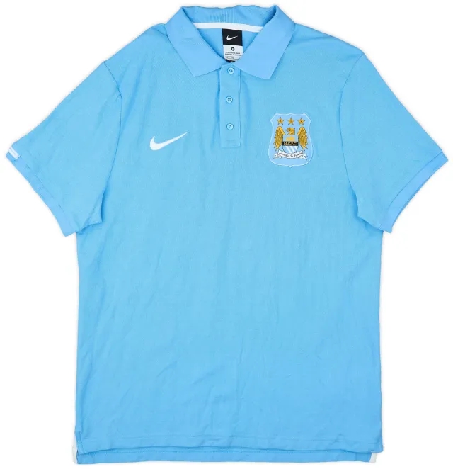 2015-16 Manchester City Nike Polo Shirt - 9/10 - (XL)