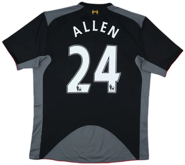 2012-13 Liverpool Away Shirt Allen #24 - 8/10 - (3XL)