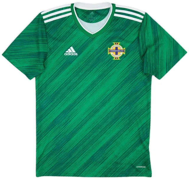 adidas 2020-22 Northern Ireland Home Shirt - 8/10 - (S)