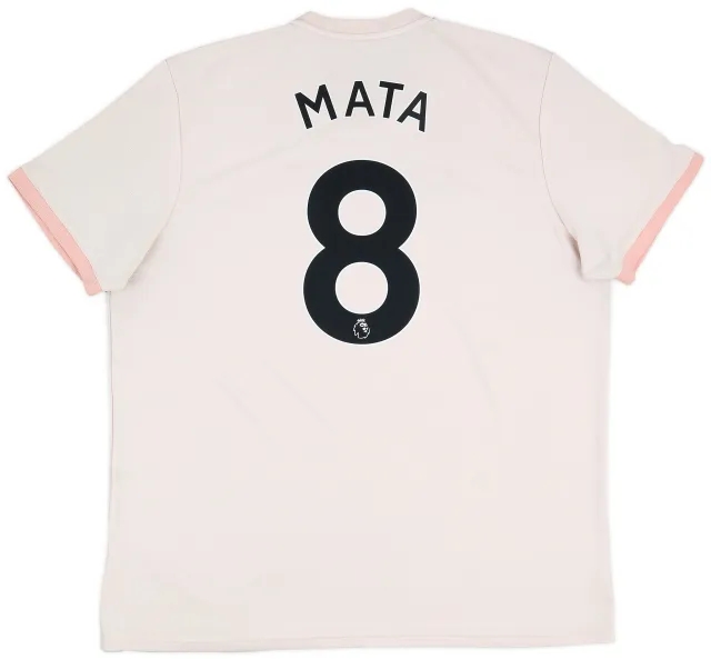 adidas 2018-19 Manchester United Away Shirt Mata #8 - 7/10 - (XXL)
