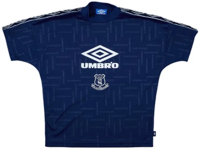 1998-99 Everton Umbro Training Shirt - 8/10 - (Y)