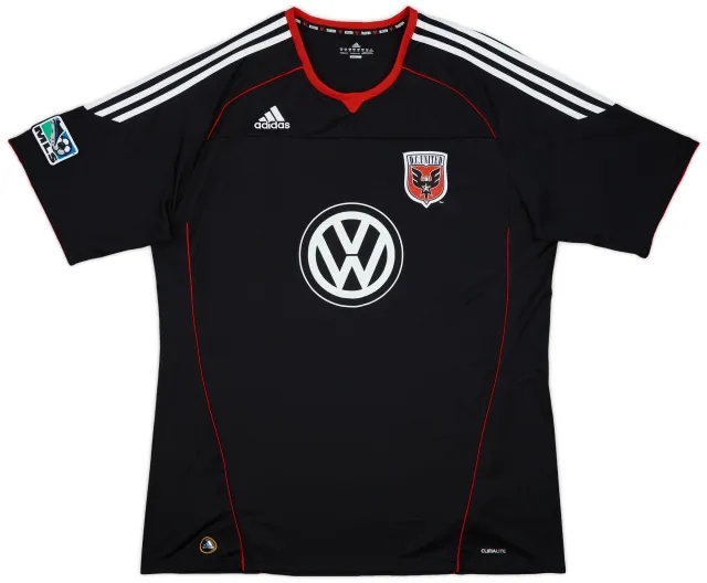 adidas 2010-11 DC United Home Shirt - 9/10 - (XXL)