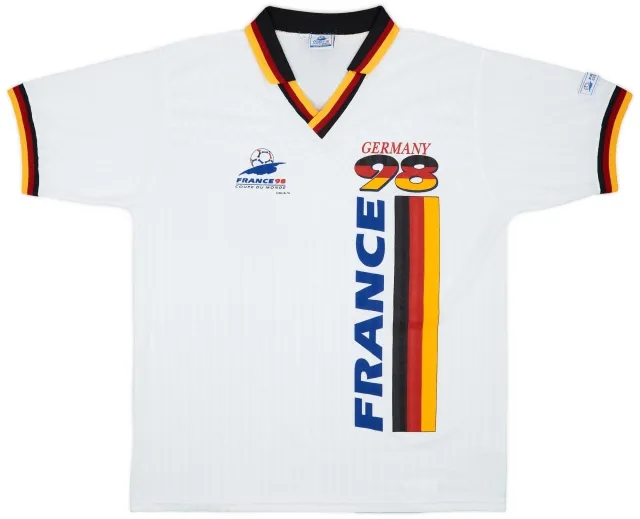 Training 1998 Germany 'France 98' Leisure Shirt - 9/10 - (L/XL)