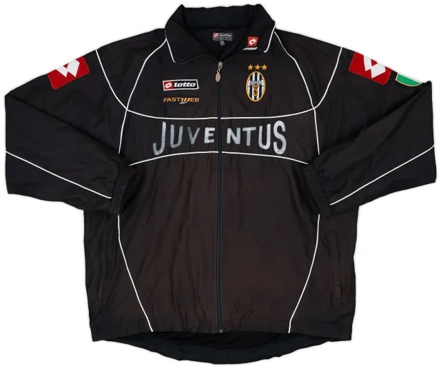 2001-02 Juventus Lotto Track Jacket - 6/10 - (XXL)