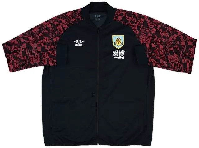 2021-22 Burnley Umbro Track Jacket - 8/10 - (3XL)