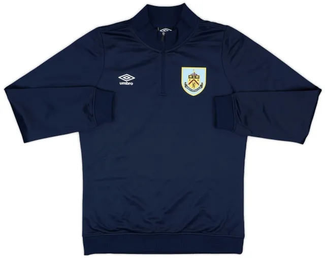 2019-20 Burnley Umbro 1/4 Zip Training Top - 9/10 - (S)