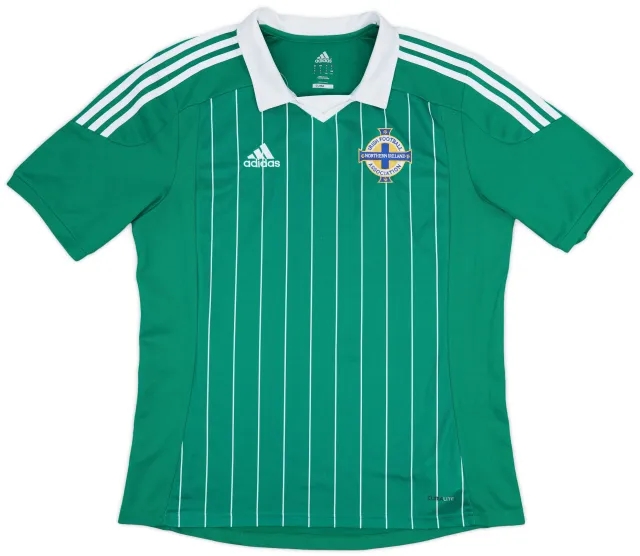 adidas 2012-13 Northern Ireland Home Shirt - 7/10 - (L)