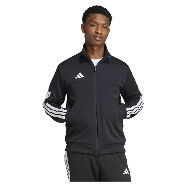 adidas    men's Tracksuit jacket in Black