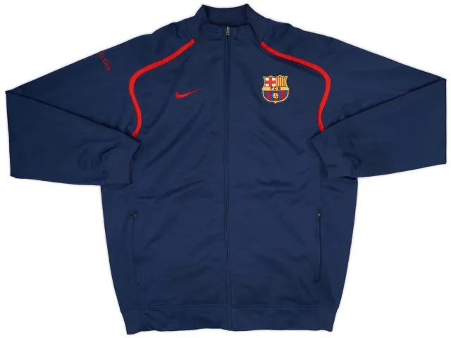 2006-07 Barcelona Nike Track Jacket - 8/10 - (XL)