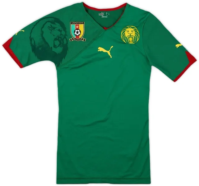 Puma 2010-11 Cameroon Home Shirt - 6/10 - (L.Boys)