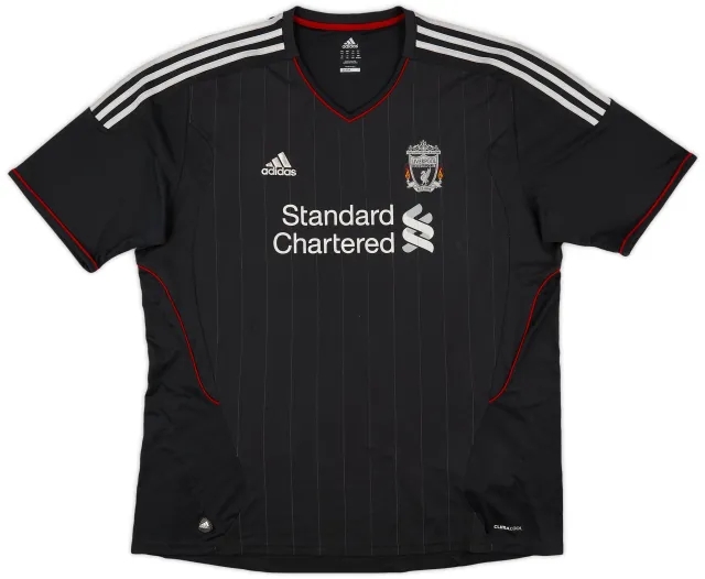 adidas 2011-12 Liverpool Away Shirt Gerrard #8 - 6/10 - (3XL)