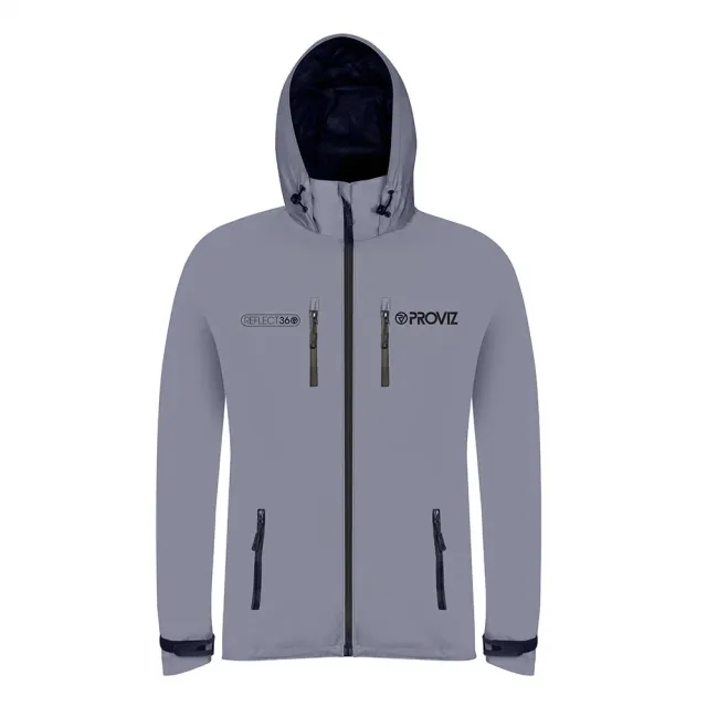 Proviz Men's Reflective Waterproof Hooded Jacket