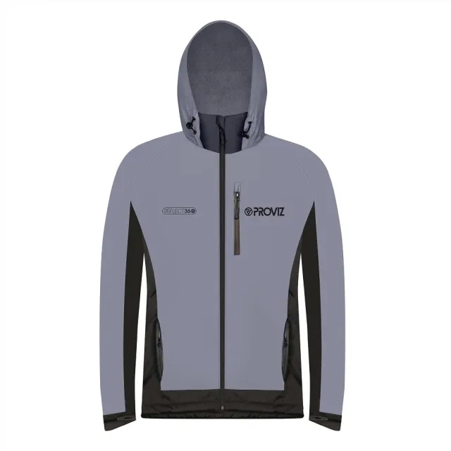 Proviz Men's Reflective Waterproof Fleece Lined Jacket