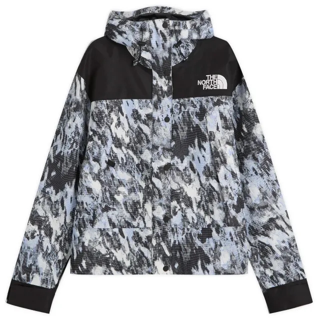 The North Face Women's Mono Mountain Jacket Virtual Blue Trail Grid