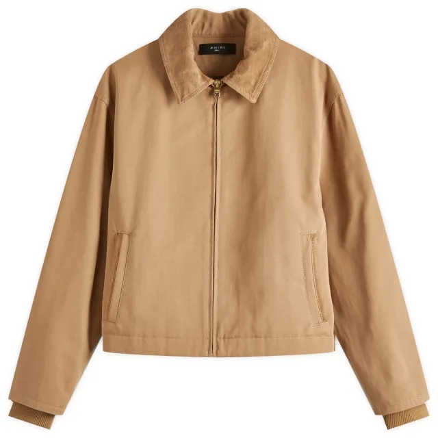 AMIRI Women's Quad Work Jacket Camel