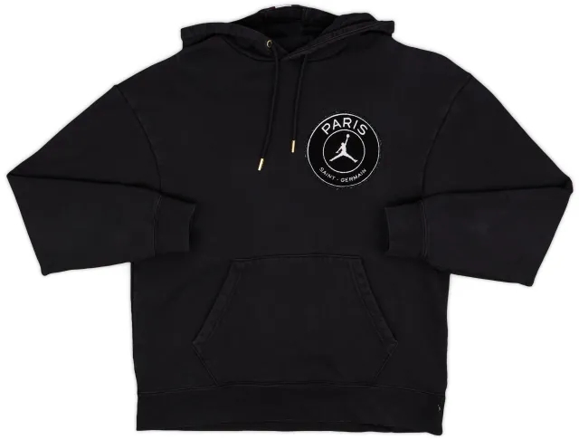 Nike Jordan 2020-21 Paris Saint-Germain Jordan Hooded Sweat Top - 7/10 - (M)