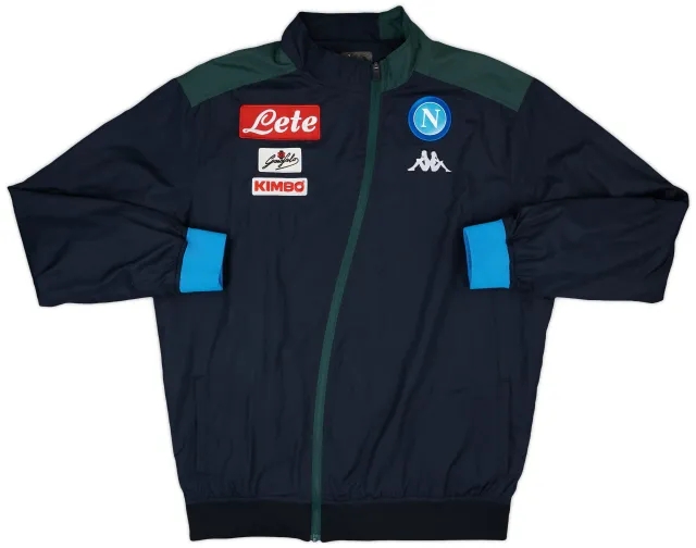 2018-19 Napoli Kappa Track Jacket - 9/10 - (XXL)