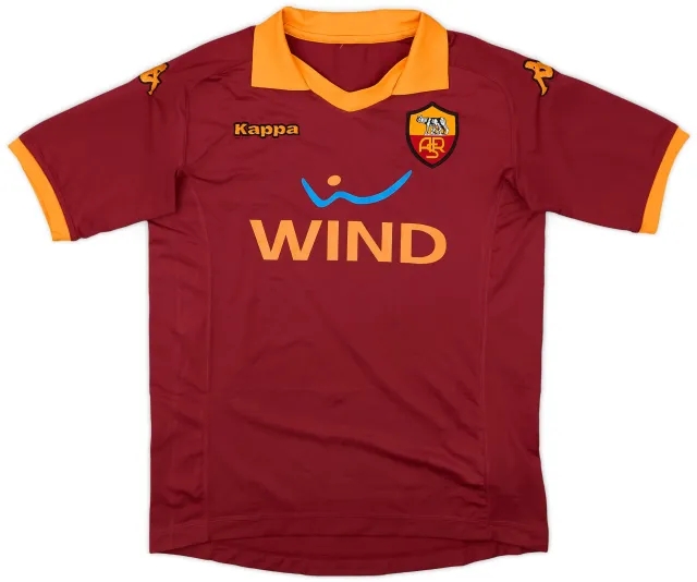Kappa 2012-13 Roma Home Shirt - 9/10 - (L.Boys)