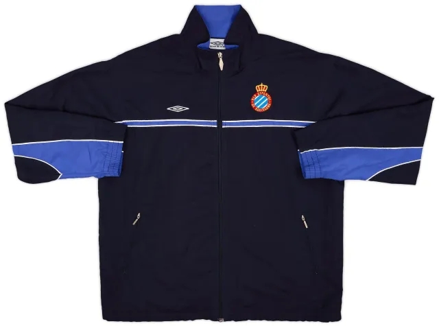 2001-02 Espanyol Umbro Track Jacket - 9/10 - (L)
