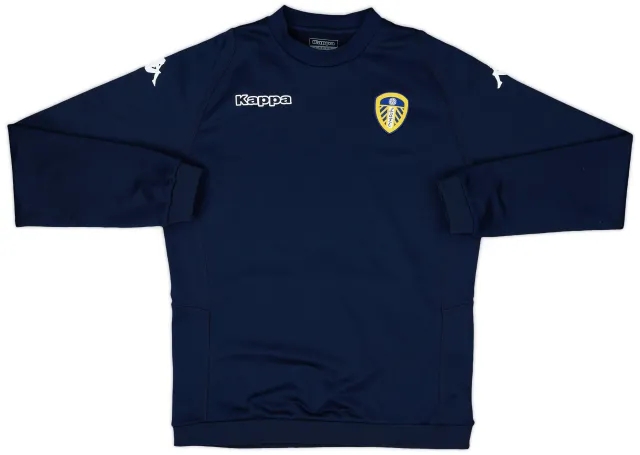 2016-17 Leeds United Kappa Sweat Top - 9/10 - (M)