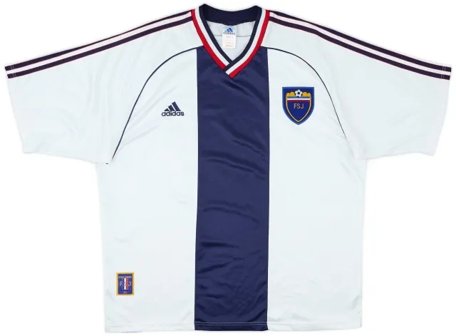 adidas 1998-00 Yugoslavia Away Shirt - 8/10 - (XL)