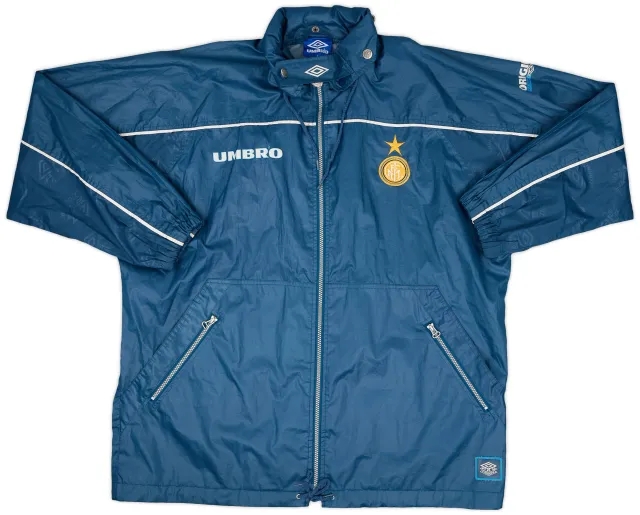 1996-98 Inter Milan Umbro Rain Jacket - 10/10 - (L)