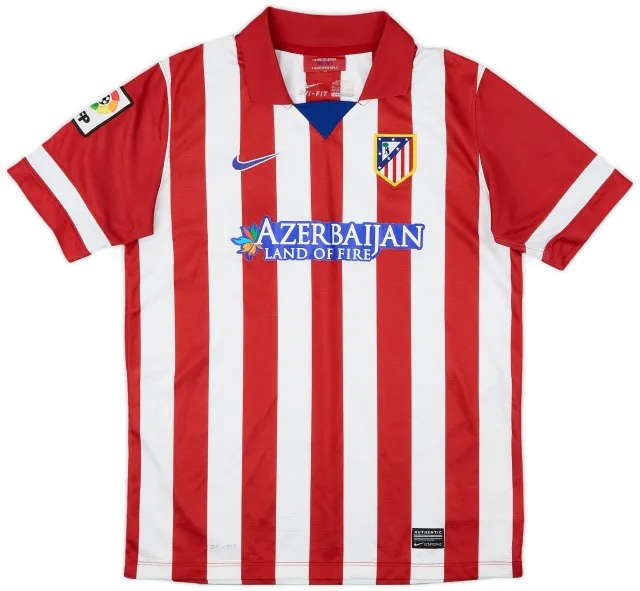 Nike 2013-14 Atletico Madrid Home Shirt - 8/10 - (XL.Boys)