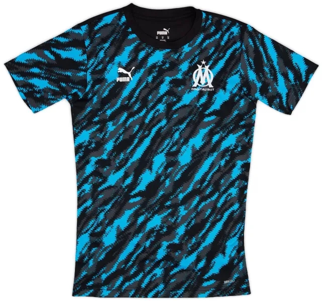 2020-21 Olympique Marseille Puma Training Shirt - 8/10 - (XS)