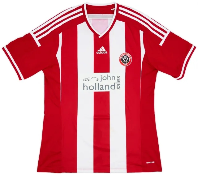 adidas 2014-15 Sheffield United Home Shirt - 5/10 - (XL)