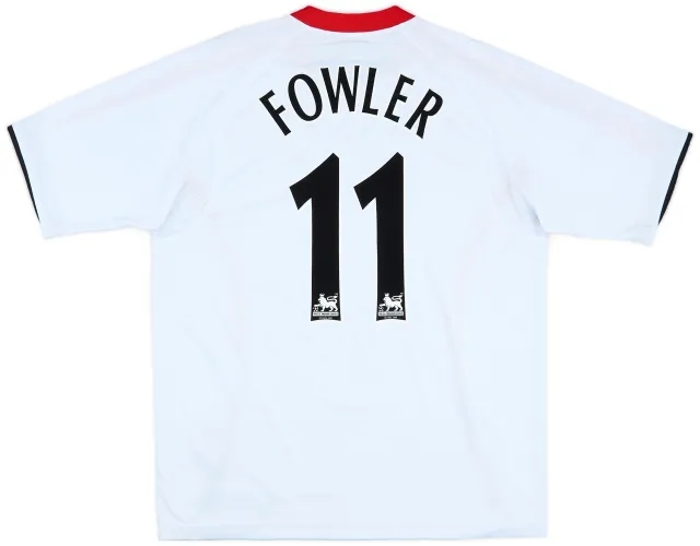 Reebok 2005-06 Liverpool Away Shirt Fowler #11 - 7/10 - (L)