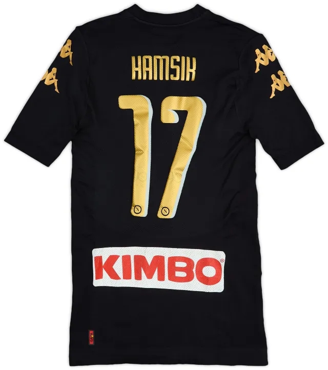Kappa 2016-17 Napoli Third Shirt Hamsik #17 - 5/10 - (M/L)