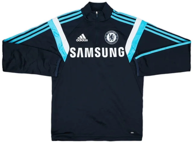 2014-15 Chelsea adidas 1/4 Zip Drill Top - 7/10 - (XS)