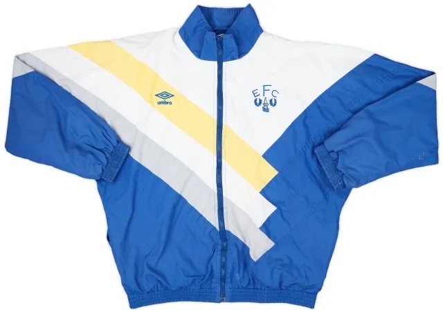 1988-90 Everton Umbro Track Jacket - 6/10 - (XL)