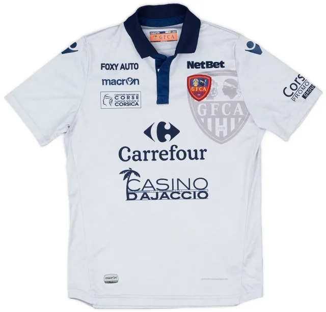 Macron 2015-16 Gazelec Ajaccio Third Shirt - 9/10 - (L.Boys)