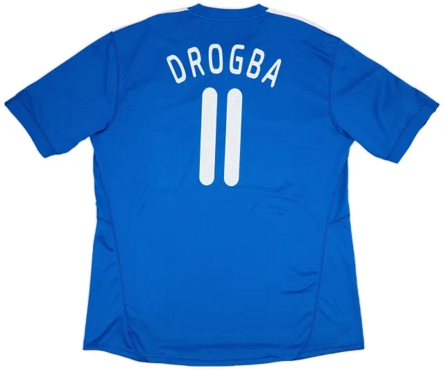 adidas 2009-10 Chelsea Home Shirt Drogba #11 - 8/10 - (3XL)