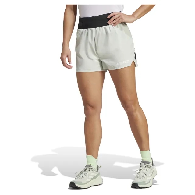 adidas Terrex XPR 5in Running Shorts Women - Sage, Black