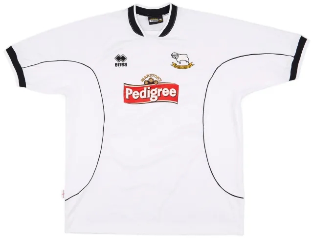 Errea 2003-05 Derby County Home Shirt - 7/10 - (3XL)