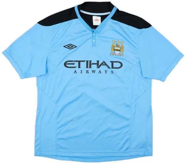 2011-12 Manchester City Umbro Training Shirt - 6/10 - (XL)