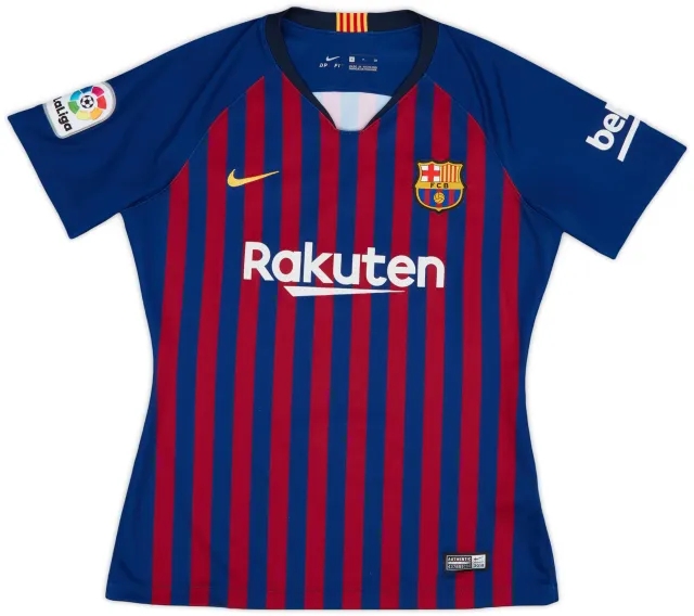 Nike 2018-19 Barcelona Home Shirt - 8/10 - (Women's S)