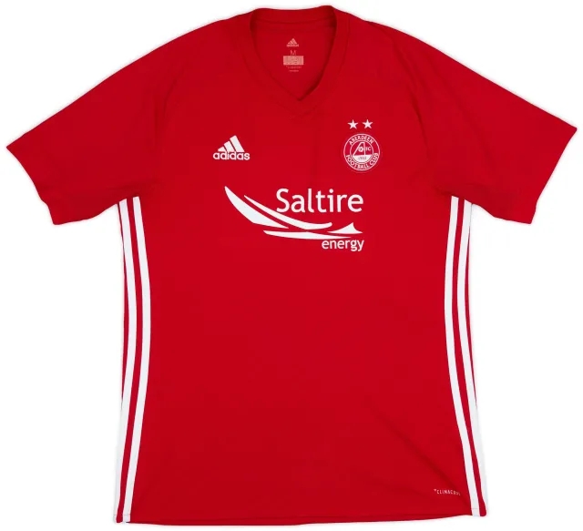adidas 2017-18 Aberdeen Home Shirt - 8/10 - (M)